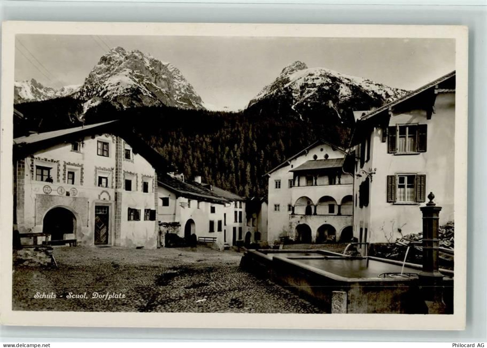 7550 Scuol Schuls - Dorfplatz - 10158274