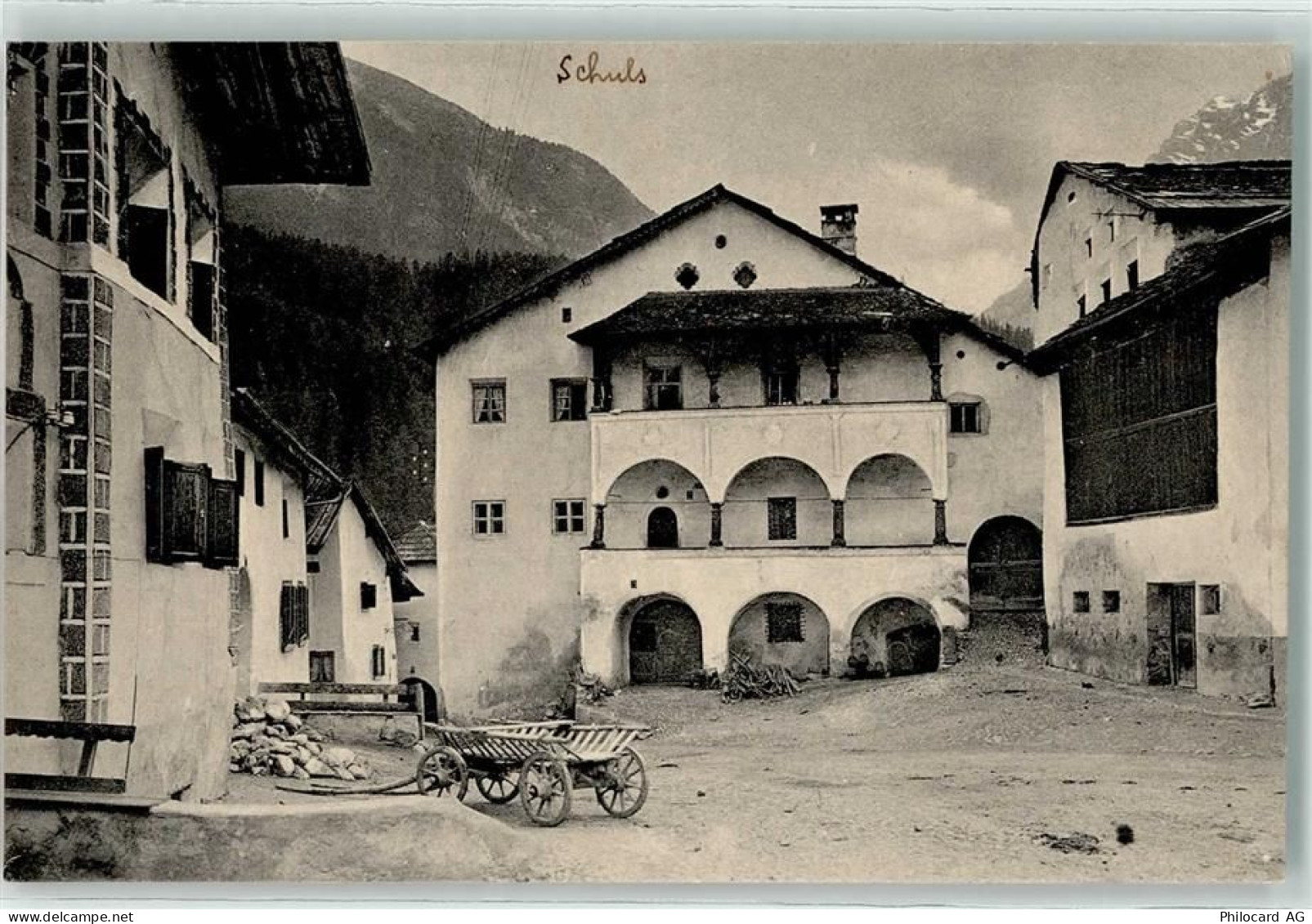 7550 Scuol Schuls - Häusergruppe - 10593422