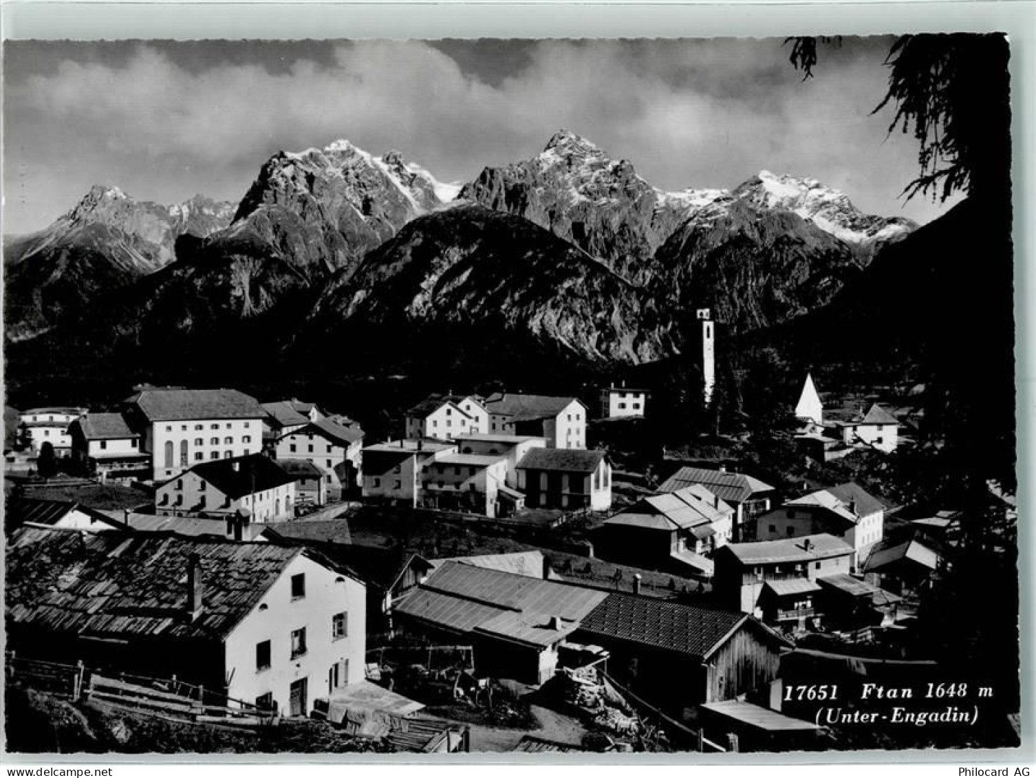 7551 Ftan 1958 - Unter Engadin - 10298692