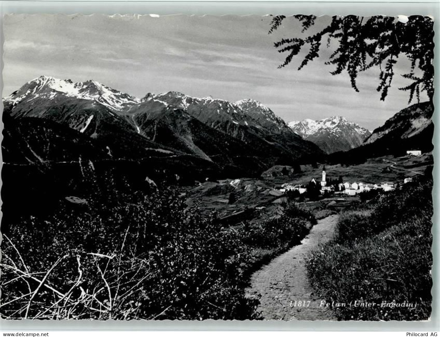 7551 Ftan - Blick nach Fetan - 10157102