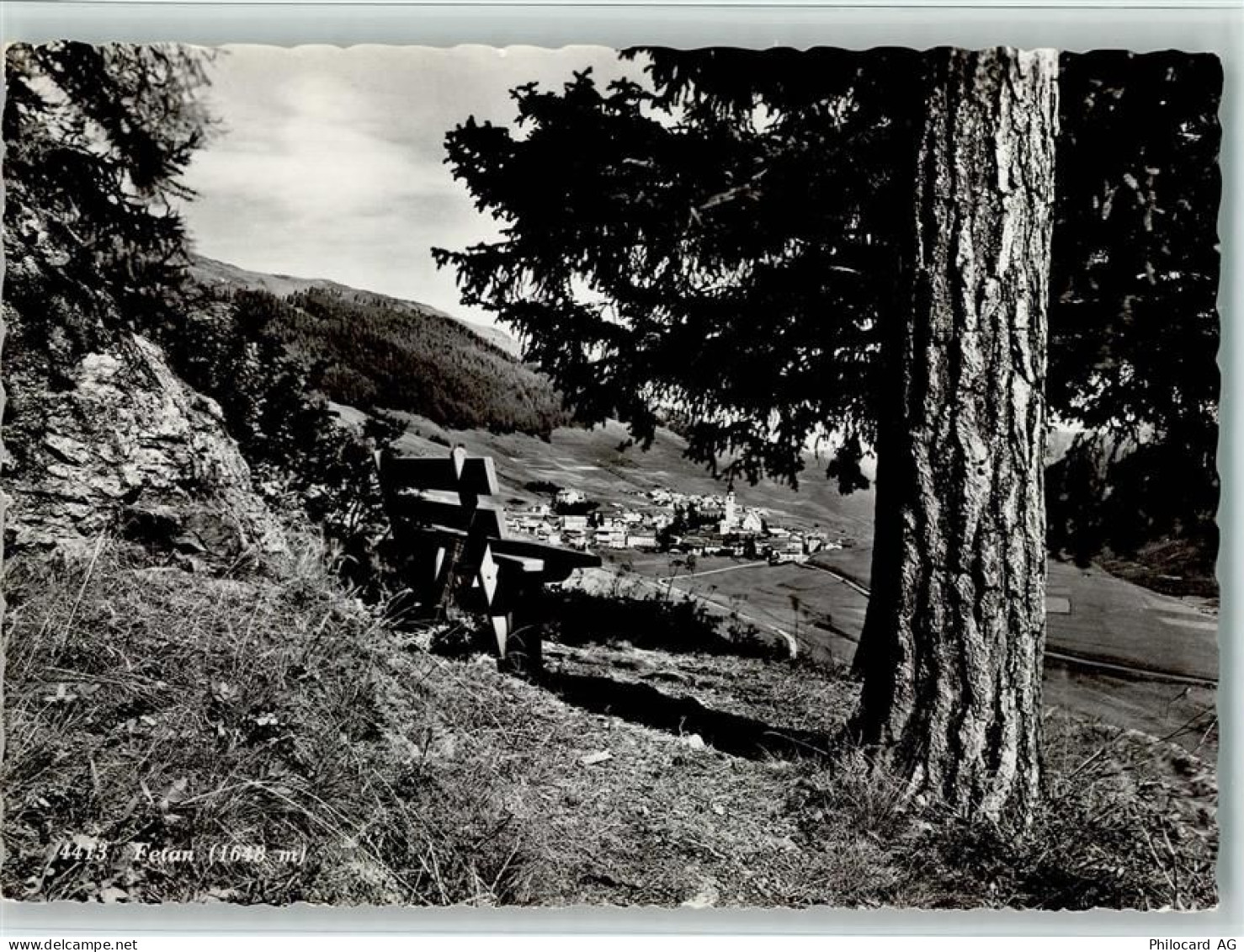 7551 Ftan - Blick nach Fetan - 10157112