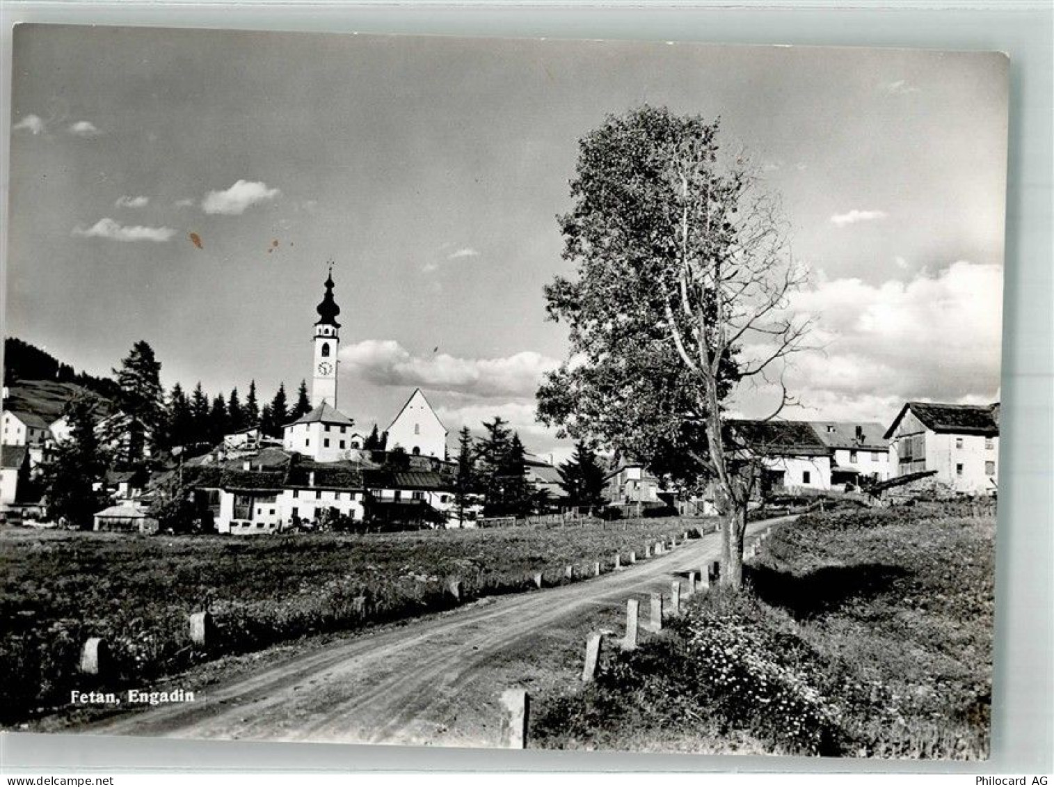 7551 Ftan Foto AK Kirche - 38211766