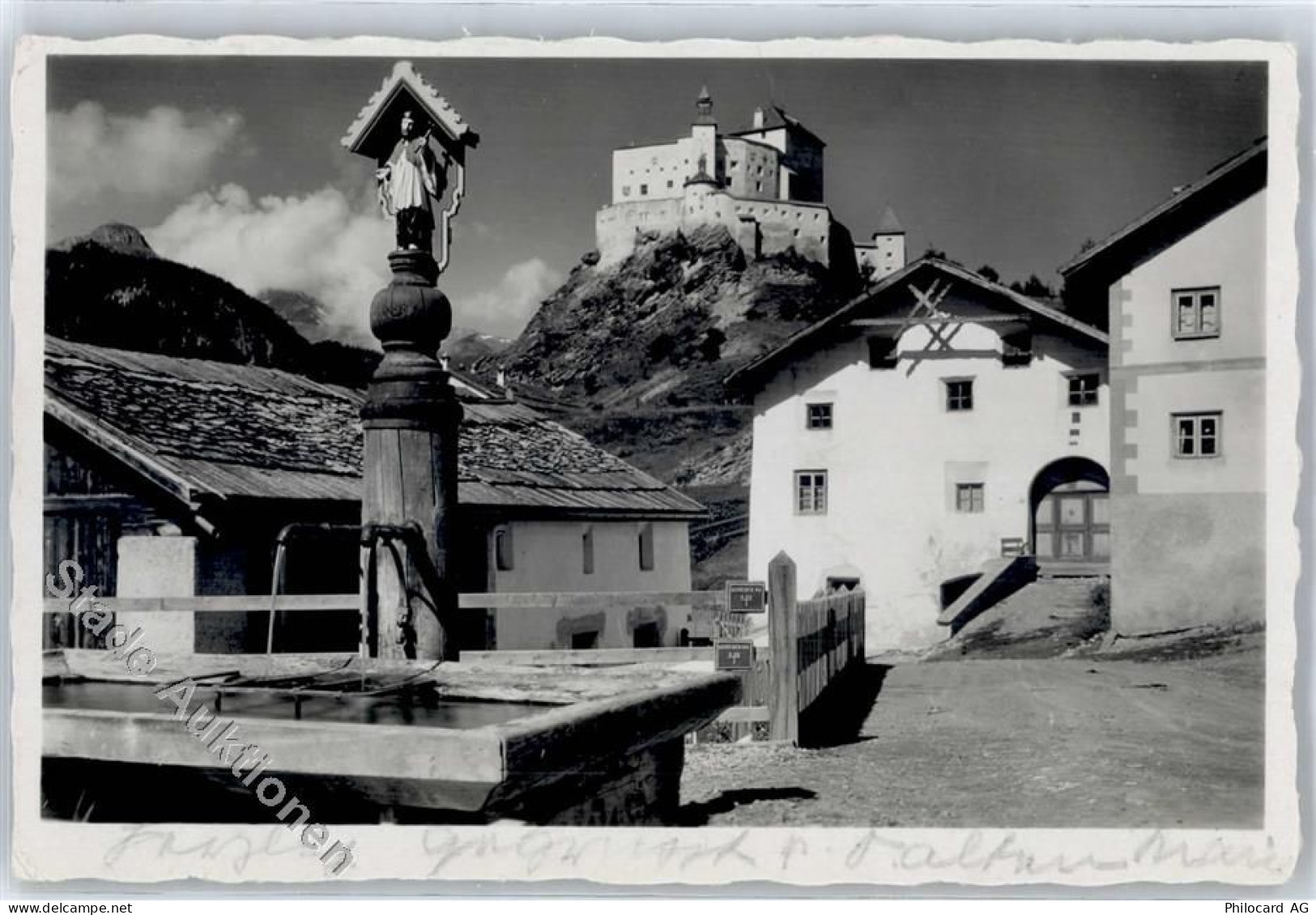 7553 Tarasp - Schloss Tarasp, Brunnen - 51280071