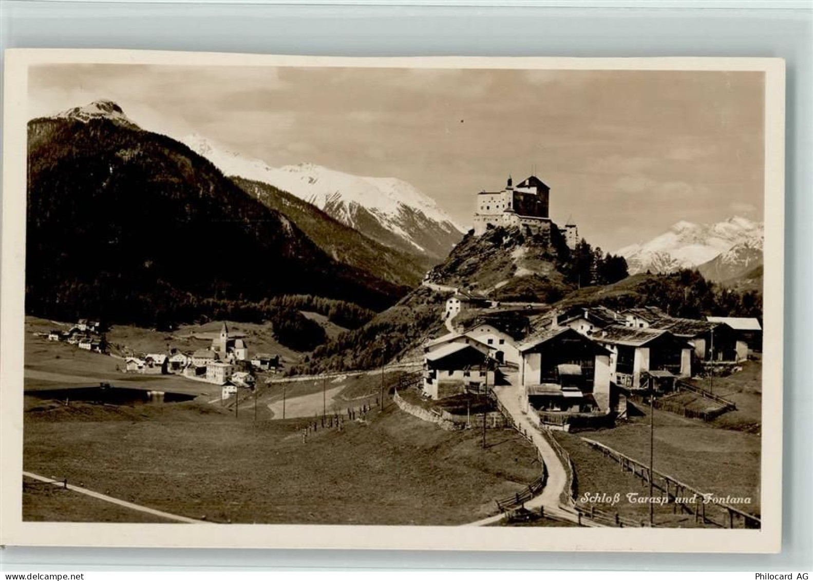 7553 Tarasp - Schloss Tarasp und Fontana - 10162739