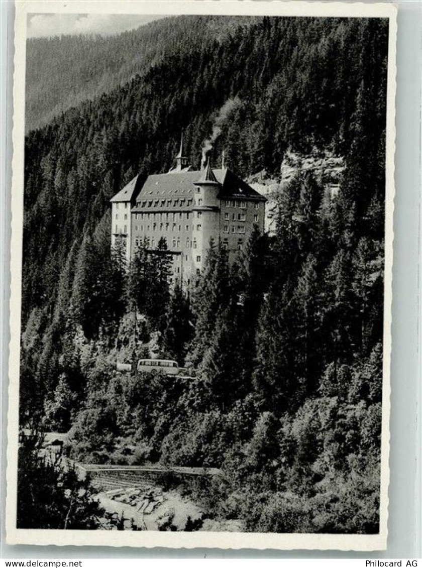 7554 Sent Foto AK Kurhaus Val Sinsestra - 38223170