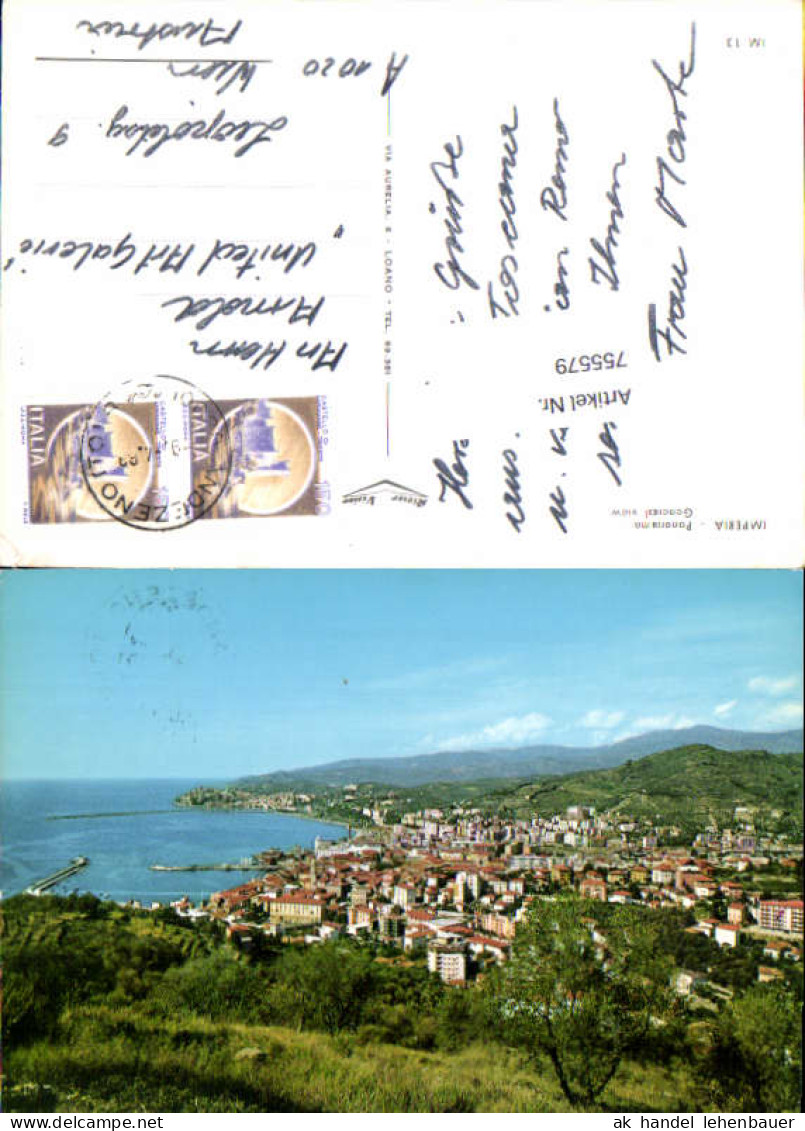 755579 Imperia Panorama Provinz Imperia Italy 1976