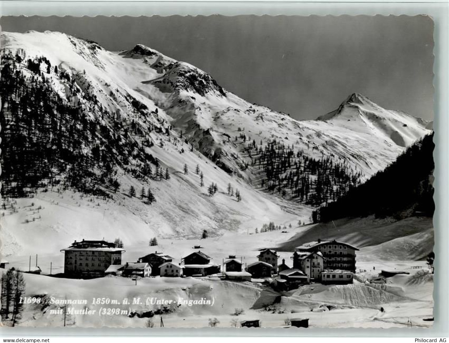 7563 Samnaun Dorf - mit Muttler Unter-Engadin - 11088463
