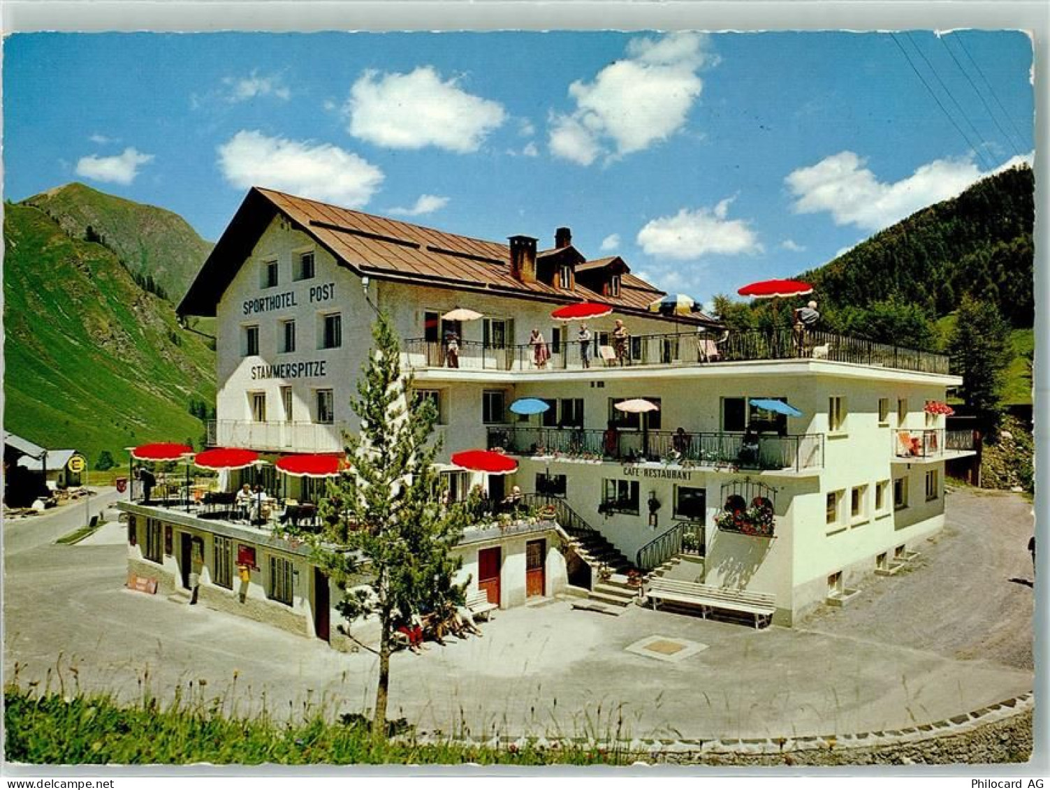 7563 Samnaun Dorf - Posthotel Stammerspitze Werbung - 10404675