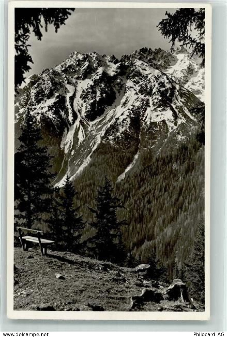 7563 Samnaun Dorf - vom Zandersweg Ort lt. Verlag - 39375114