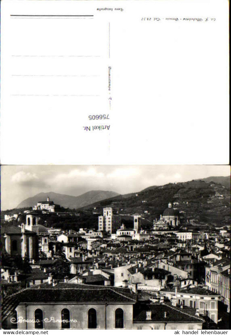 756605 Brescia Panorama Provinz Brescia Italy
