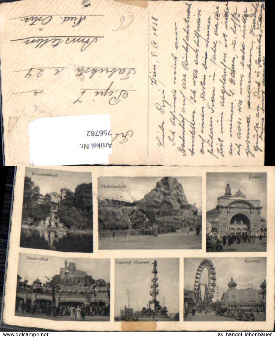 756782 Wien Leopoldstadt Prater Wien 1918