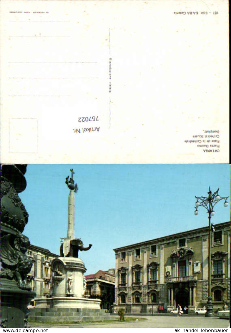 757022 Catania Piazze duomo