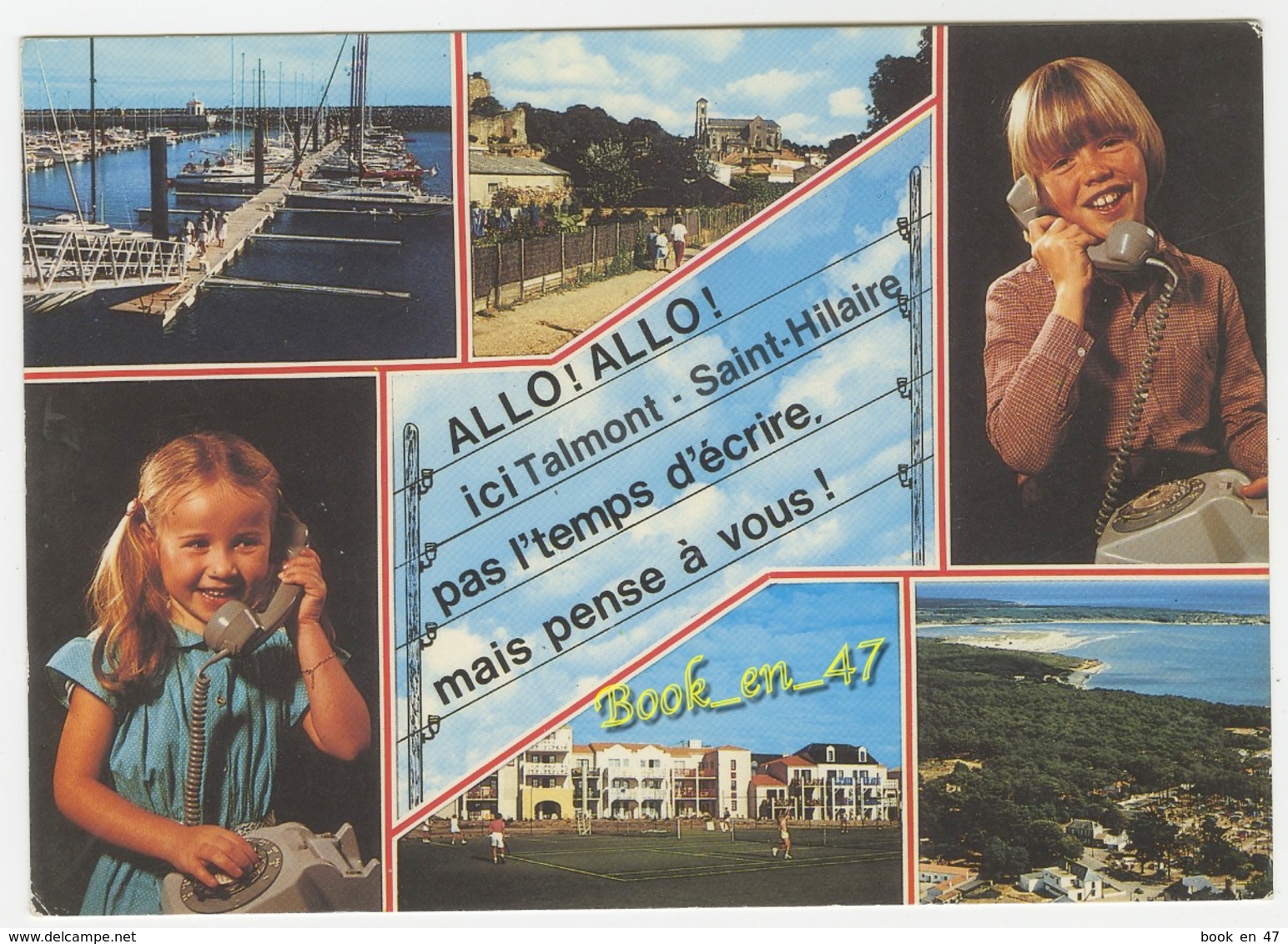 {75896} 85 Vendée Talmont Saint Hilaire , multivues ; divers aspects