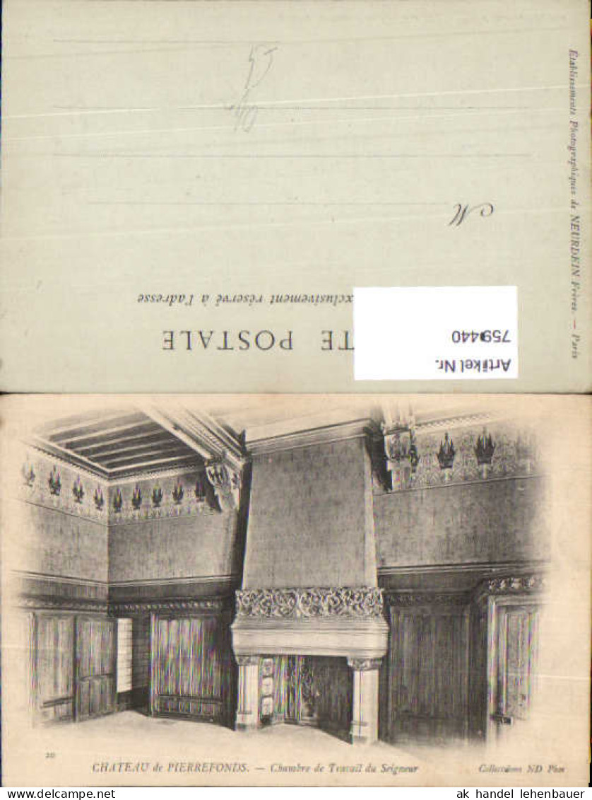 759440 Pierrefonds, Château de Pierrefonds Oise France