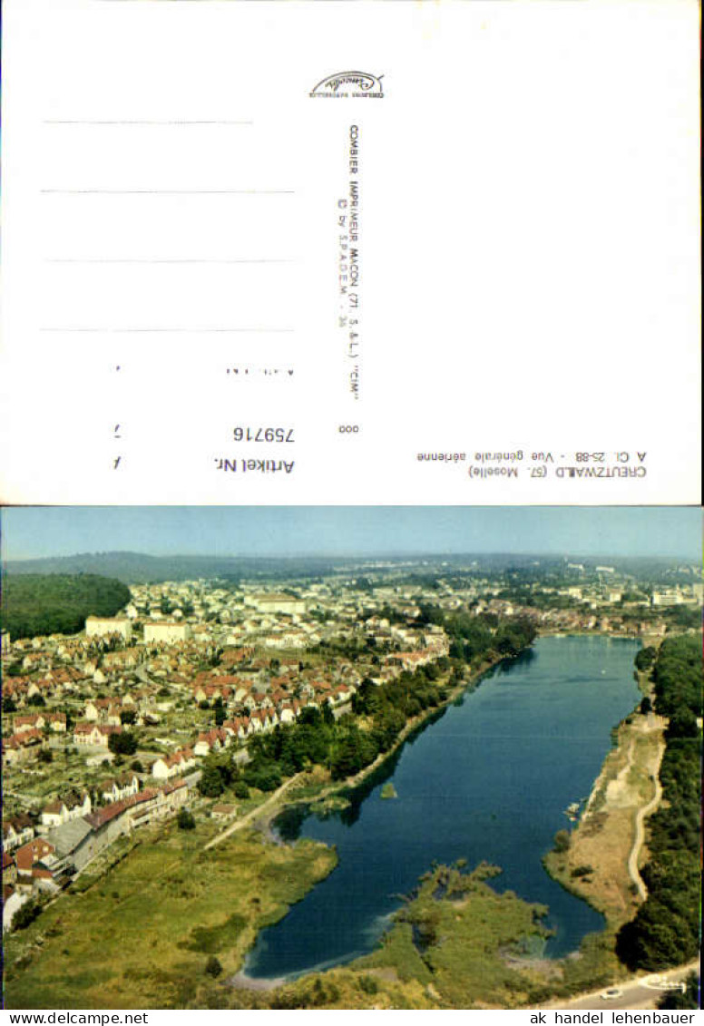 759716 Creutzwald Dép. Moselle France