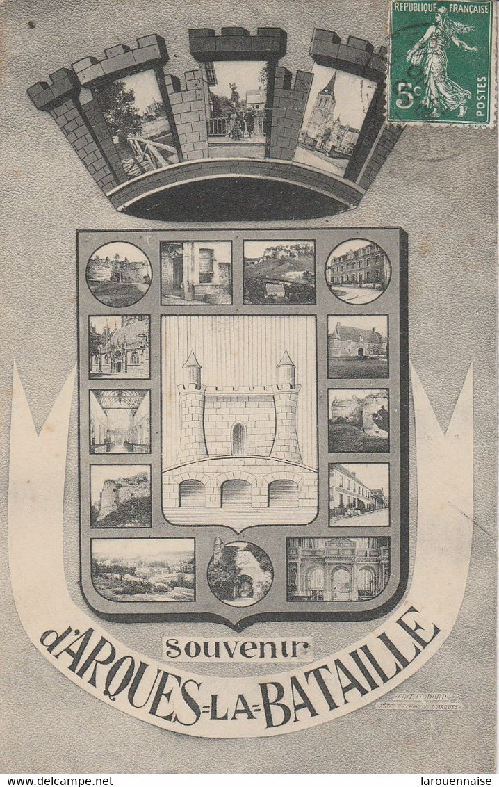 76 - ARQUES LA BATAILLE - Souvenir d' Arques la Bataille