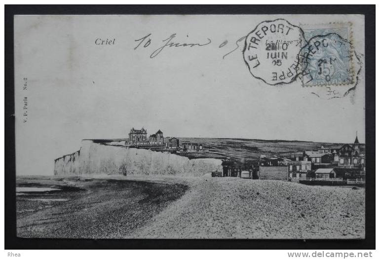 76 Criel-sur-Mer plage D76D K76255K C76192C RH033896