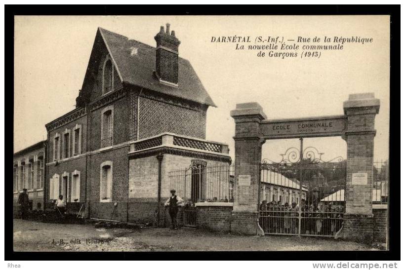 76 Darnétal ecole des garcons D76D K76212K C76212C RH096184