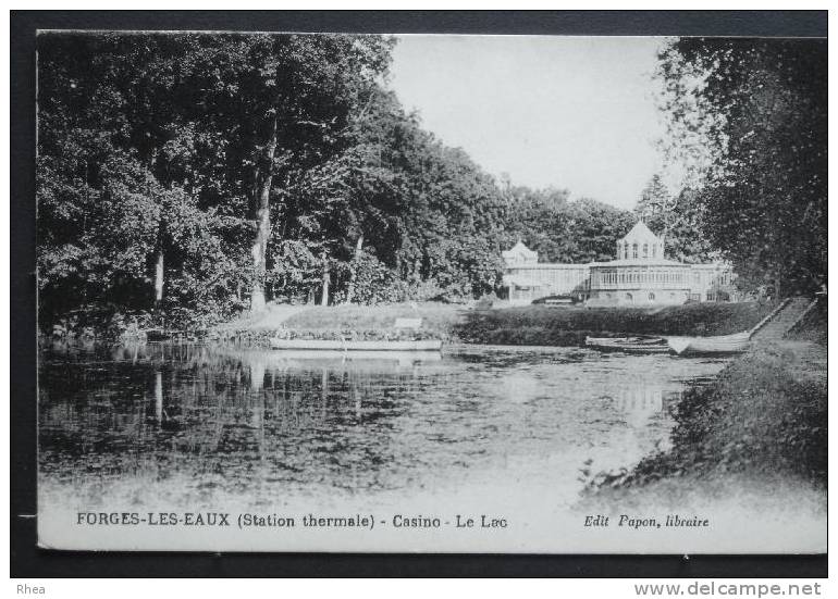 76 Forges-les-Eaux casino lac    D76D  K76276K  C76276C RH032738