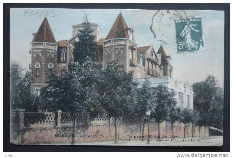 76 Forges-les-Eaux chateau hotel    D76D  K76276K  C76276C RH032718