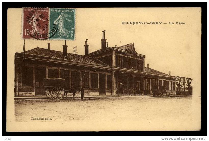 76 Gournay-en-Bray gare D76D K76312K C76312C RH096772