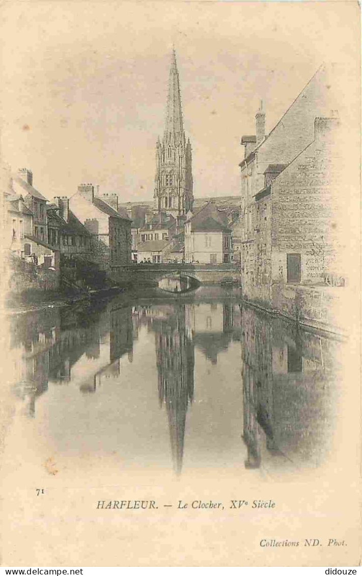 76 - Harfleur - Le Clocher - Précurseur - CPA - Voir Scans Recto-Verso