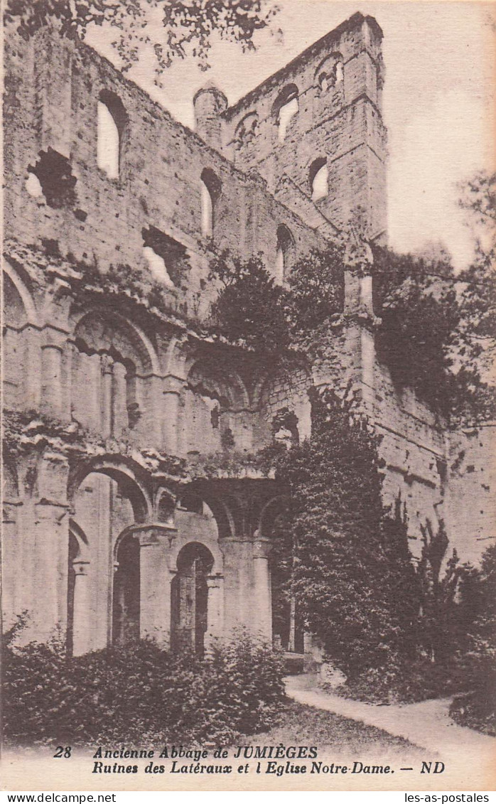76 JUMIEGES ABBAYE DE JUMIEGES
