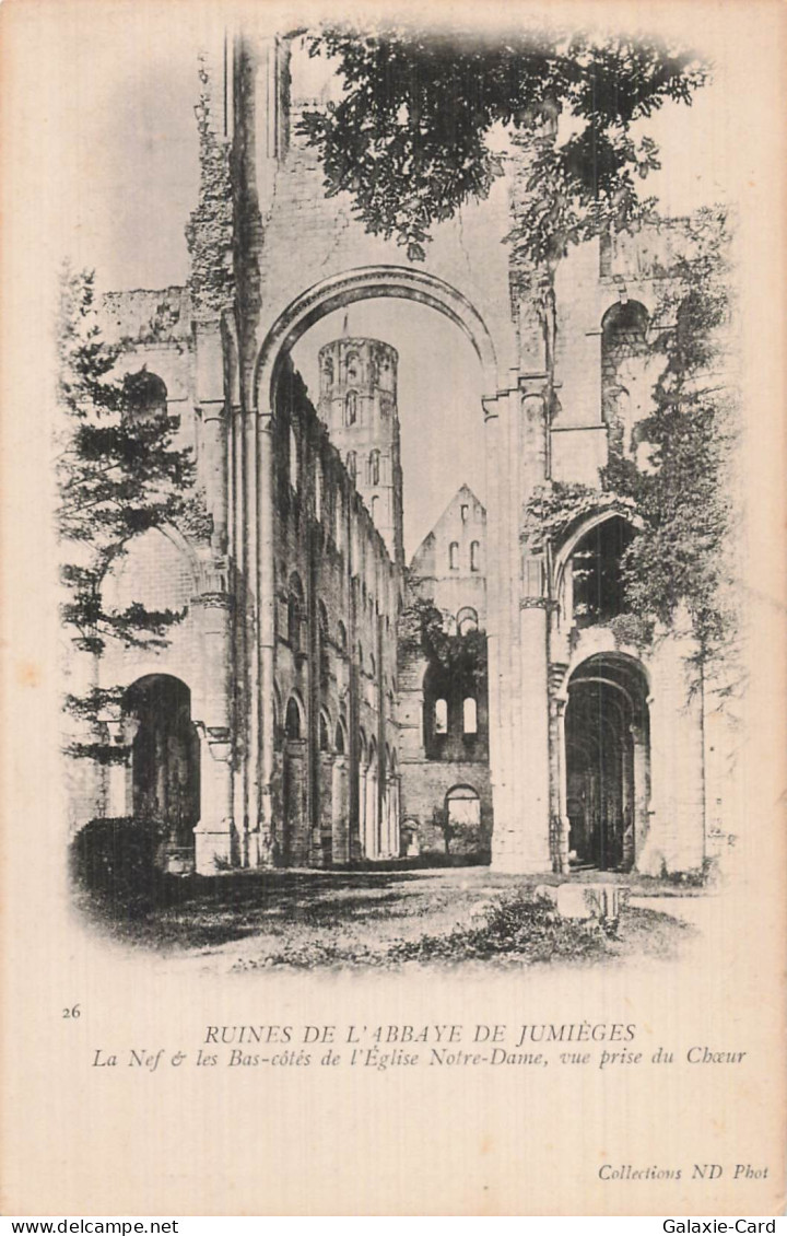 76 JUMIEGES ABBAYE DE JUMIEGES