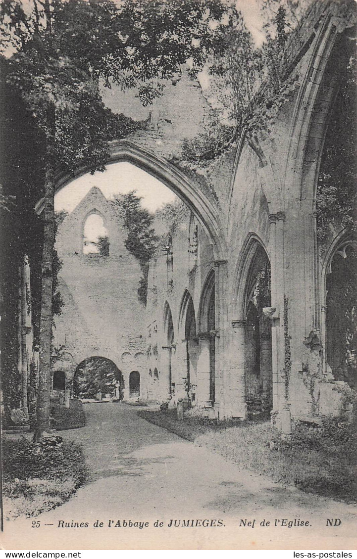 76 JUMIEGES ABBAYE DE JUMIEGES