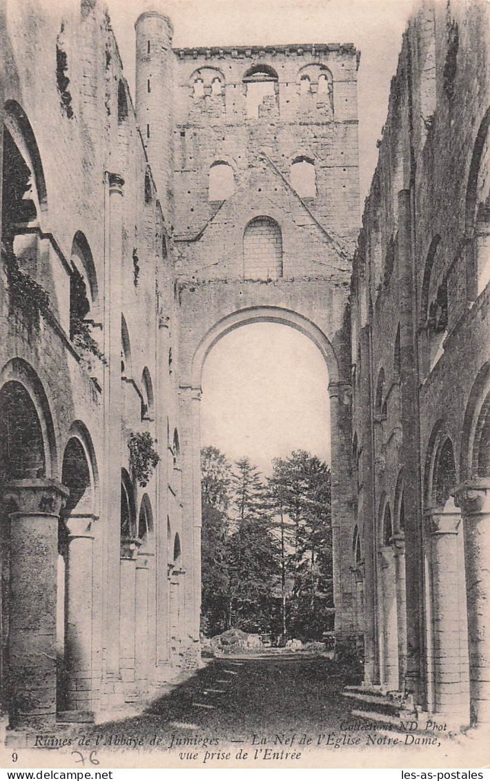 76 JUMIEGES ABBAYE DE JUMIEGES