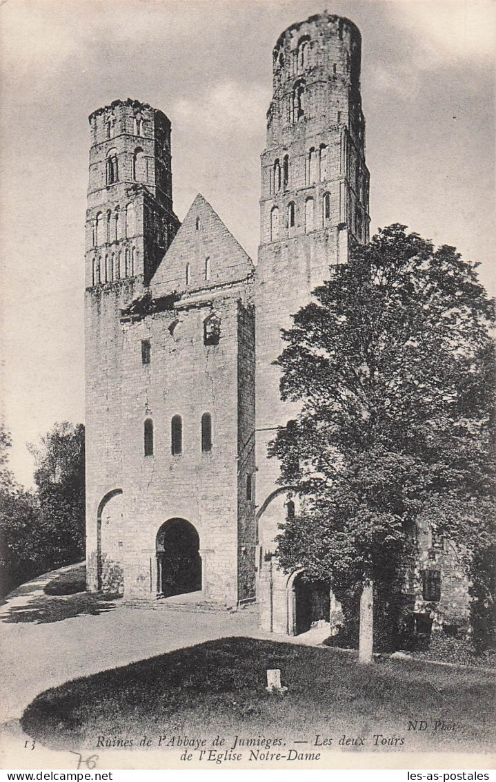 76 JUMIEGES ABBAYE DE JUMIEGES