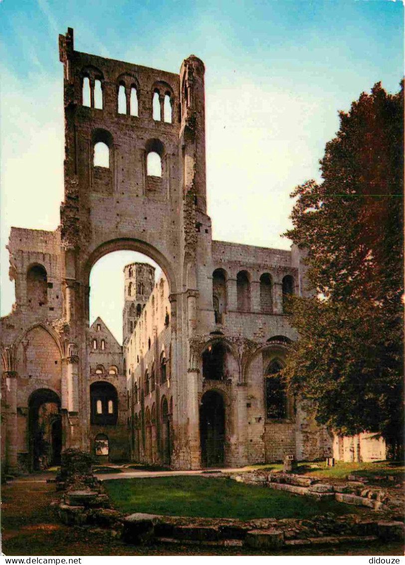 76 - Jumieges - Abbaye de jumièges - Ruines de la Tour-Lanterne - CPM - Voir Scans Recto-Verso