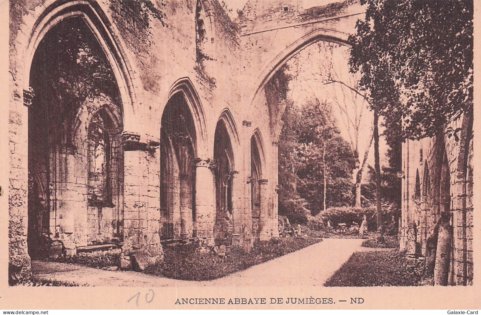 76 JUMIEGES ANCIENNE ABBAYE DE JUMIEGES