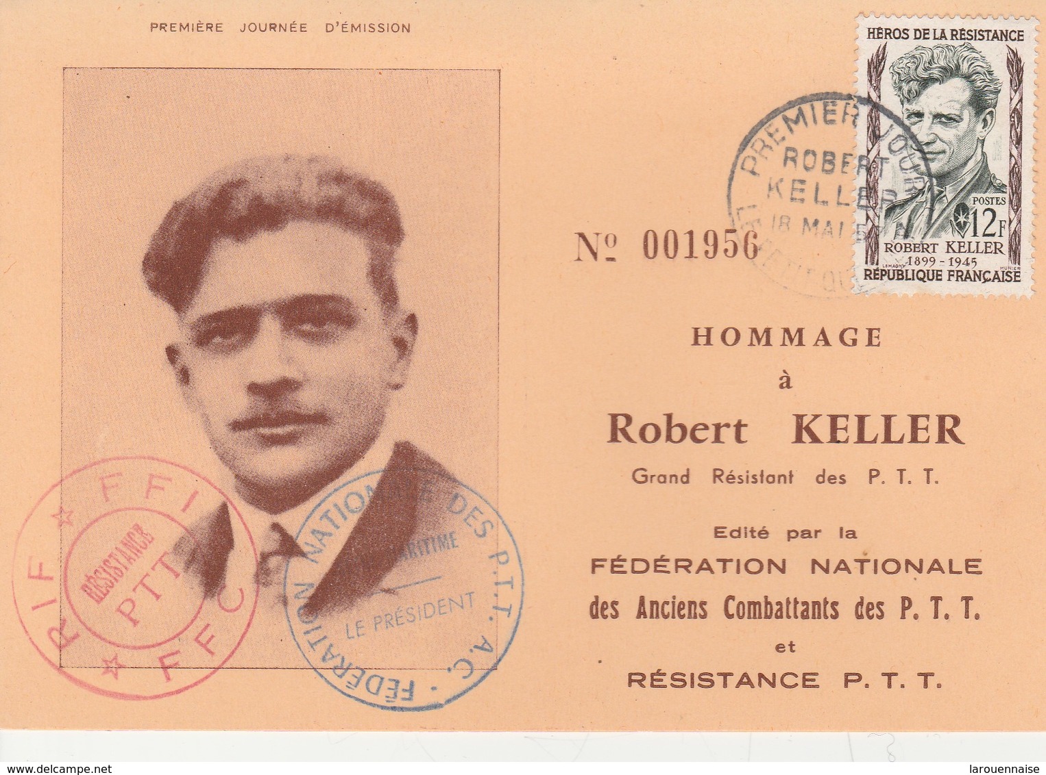 76 - LE GRAND QUEVILLY - Hommage à Robert Keller