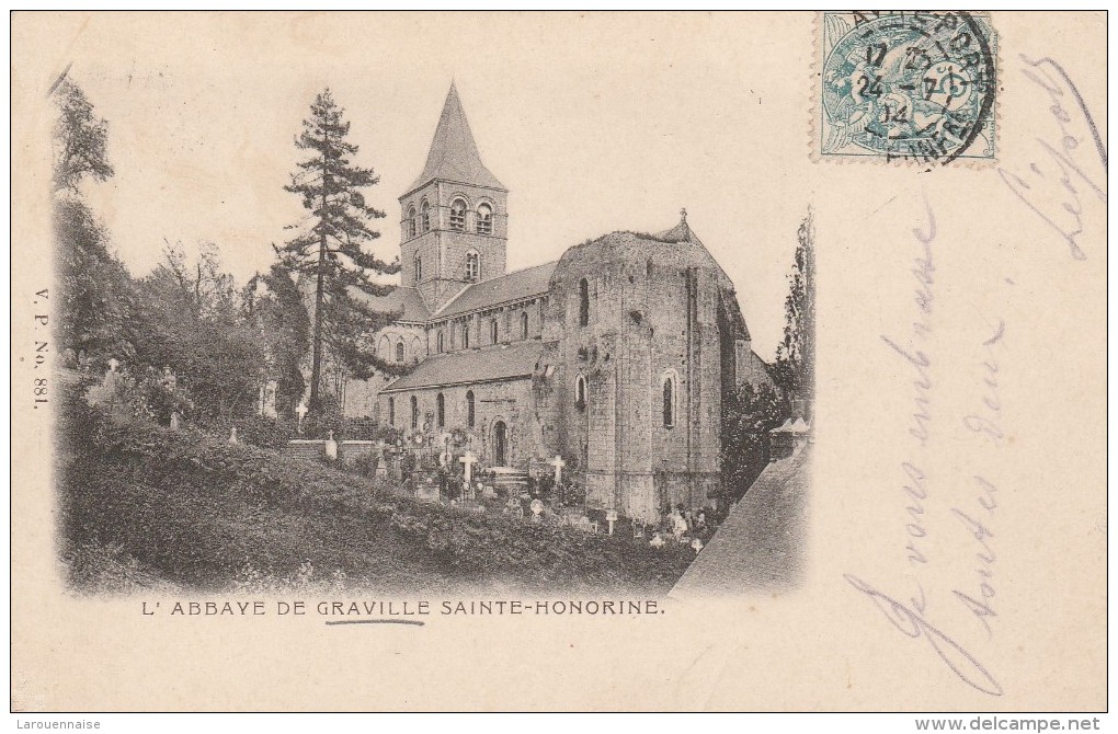 76 - LE HAVRE - Graville - L´Abbaye de Graville Sainte Honorine