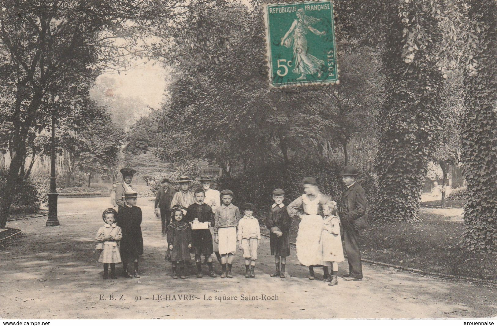 76 - LE HAVRE - Le square Saint Roch