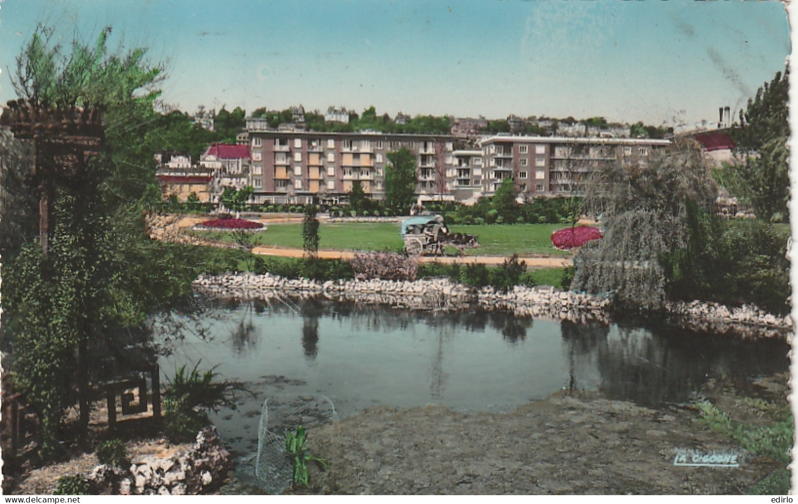 *** 76  *** LE HAVRE  square saint Roch -  timbrée TTB