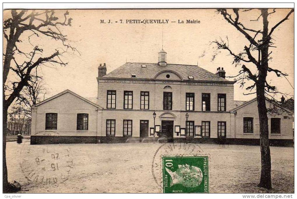 76 LE PETIT QUEVILLY Mairie, ed MJ 7, 1924