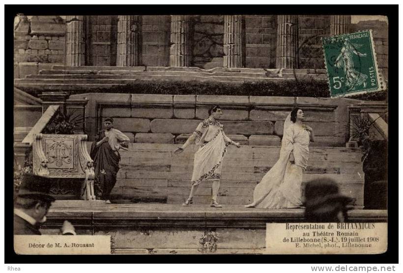 76 Lillebonne romain theatre plein air D76D K76384K C76384C RH096942