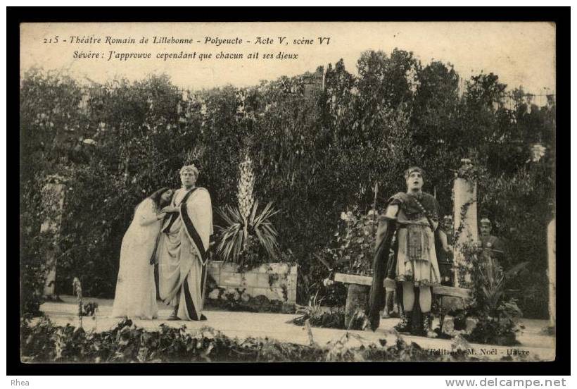 76 Lillebonne romain theatre plein air D76D K76384K C76384C RH096943