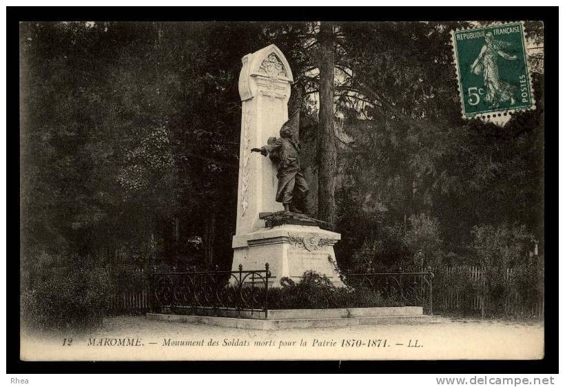 76 Maromme monument aux morts guerre 1870 D76D K76410K C76410C RH097024