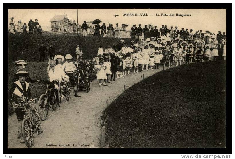 76 Mesnil-Val Criel-sur-Mer fete D76D K76255K C76192C RH097122