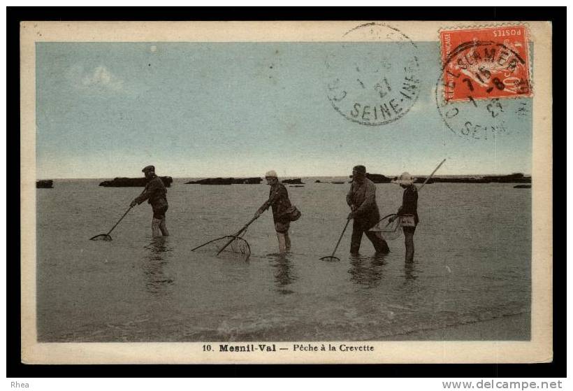 76 Mesnil-Val Criel-sur-Mer peche crevettes D76D K76255K C76192C RH078333