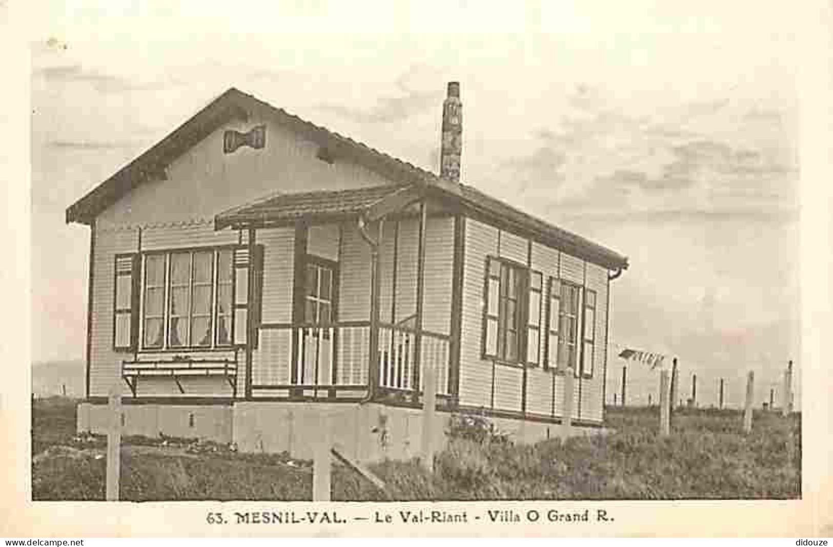 76 - Mesnil Val - Le Val Riant - Villa O Grand R - CPA - Voir Scans Recto-Verso