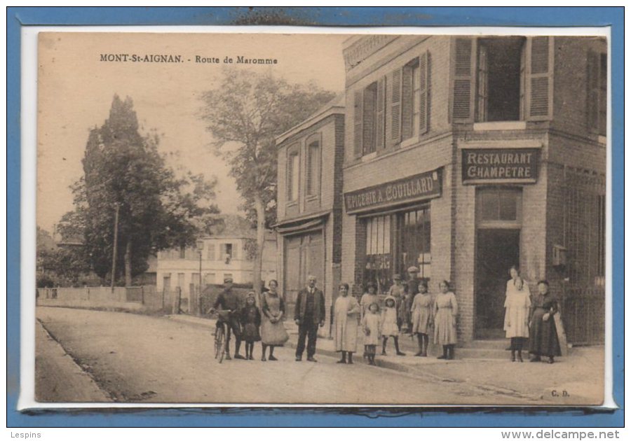 76 - MONT SAINT AIGNAN -- Route de Maromme
