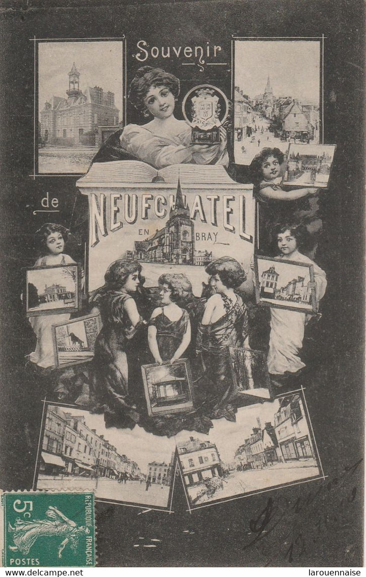 76 - NEUFCHATEL EN BRAY - Souvenir de Neufchâtel en Bray