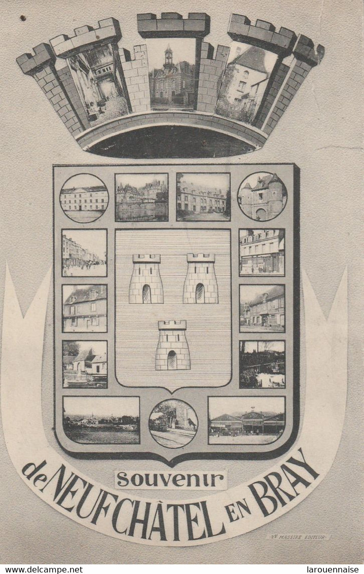 76 - NEUFCHATEL EN BRAY - Souvenir de Neufchâtel en Bray