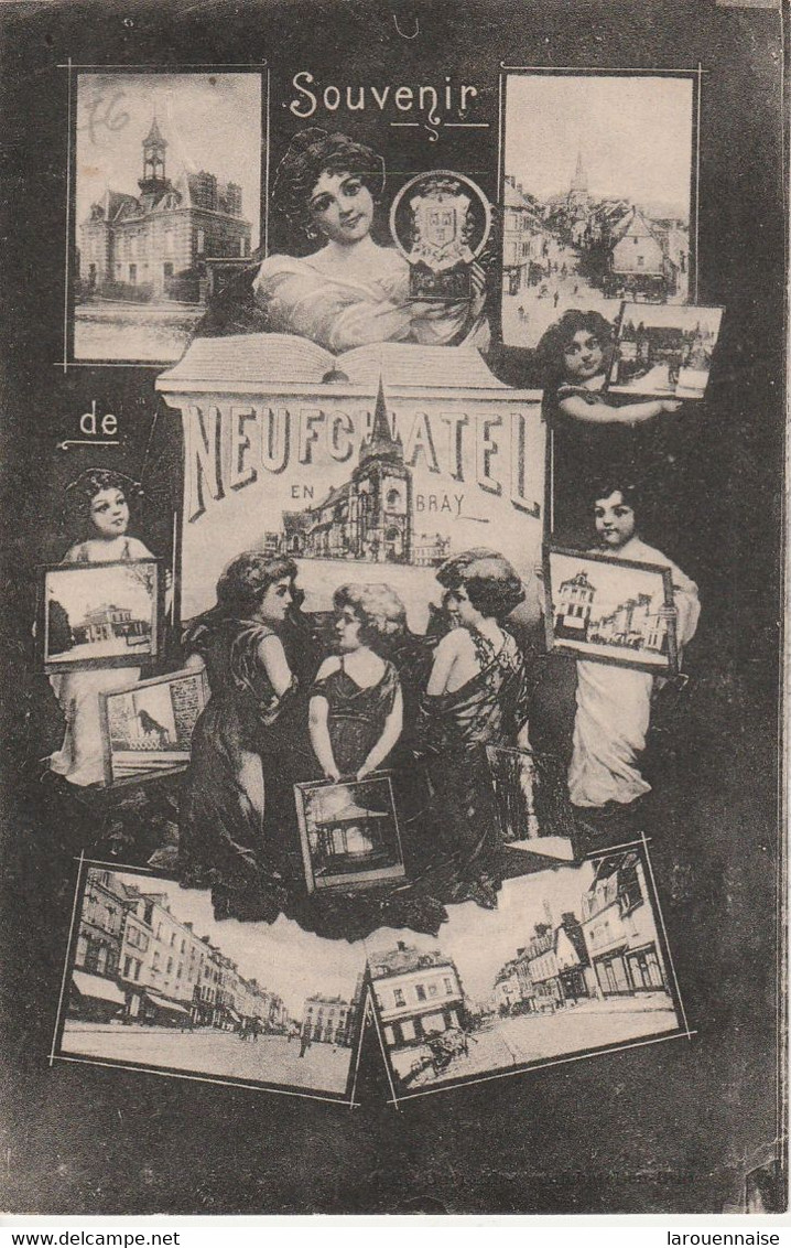 76 - NEUFCHATEL EN BRAY - Souvenir de Neufchâtel en Bray