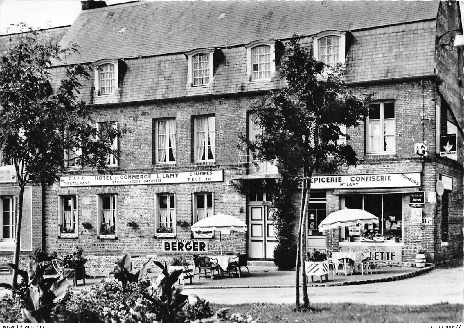 76-OURVILLE-EN-CAUX- HÔTEL DU COMMERCE
