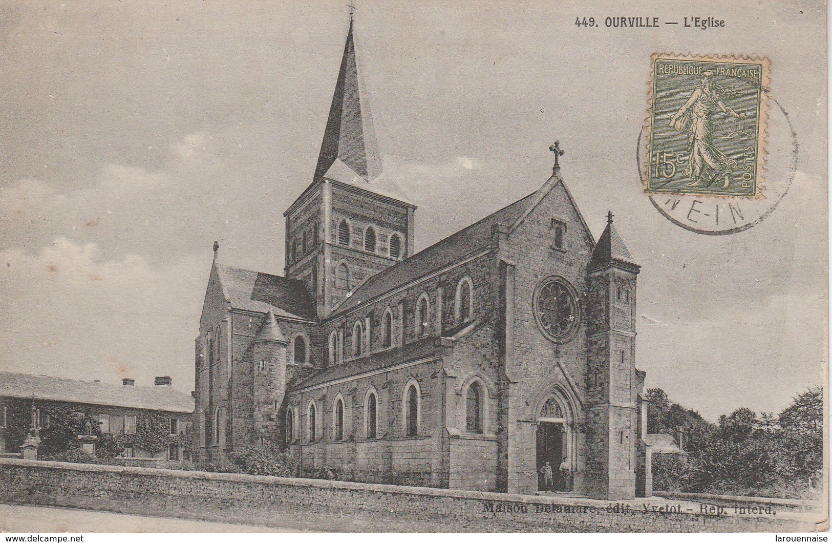 76 - OURVILLE EN CAUX - L' Eglise